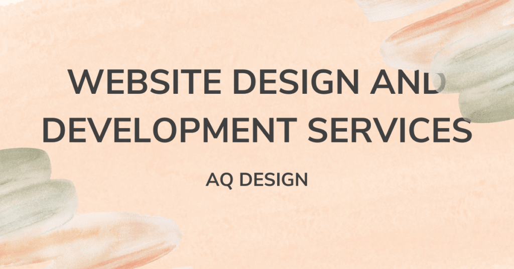 website design and development services